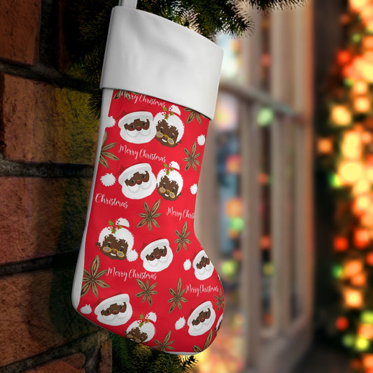 Mr and Mrs Clifford Claus Holiday Stocking