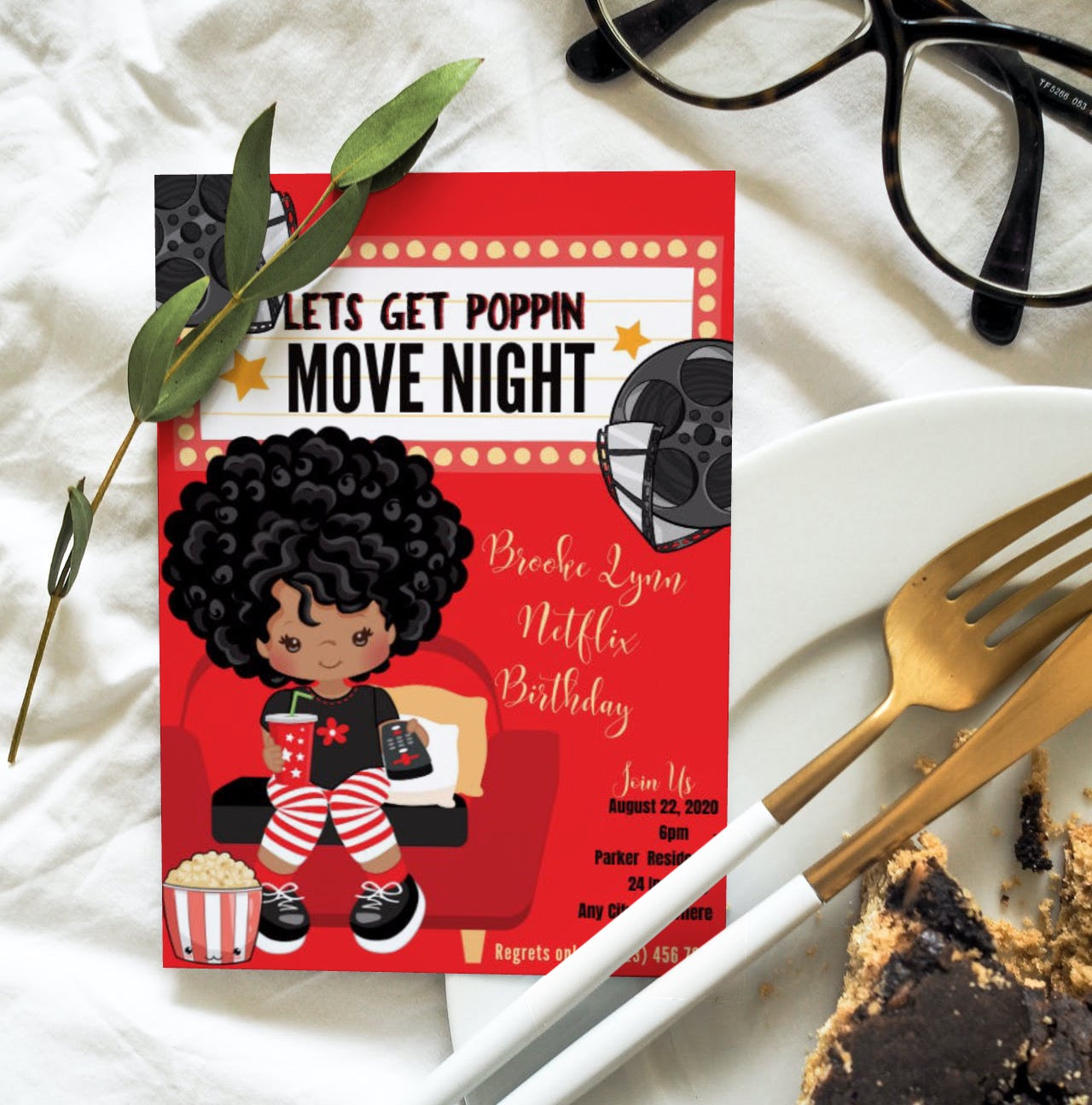 Movie Night Birthday