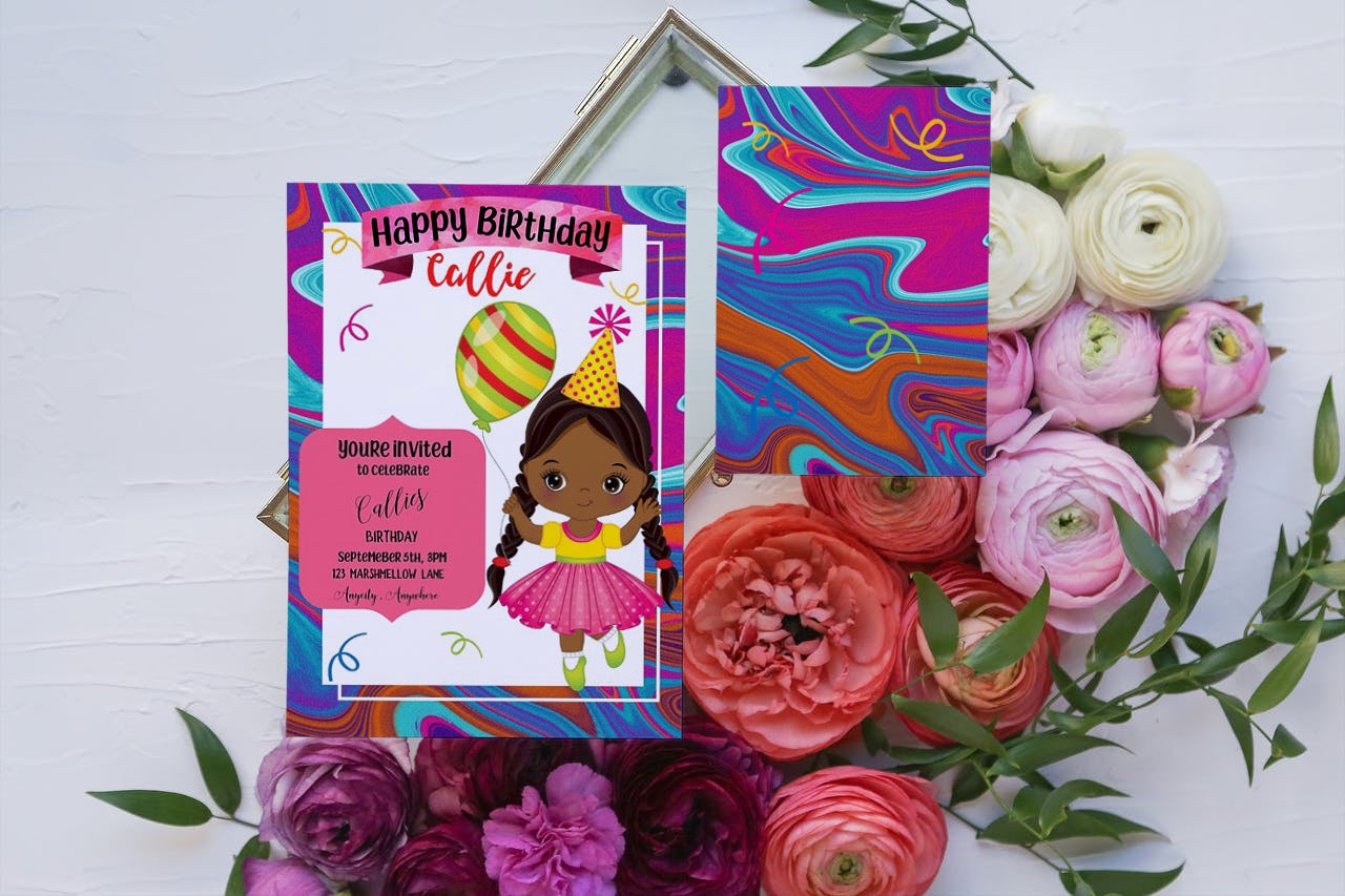 Lil Ms birthday template