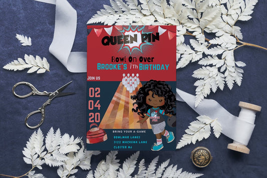 Queen Pin Invitation