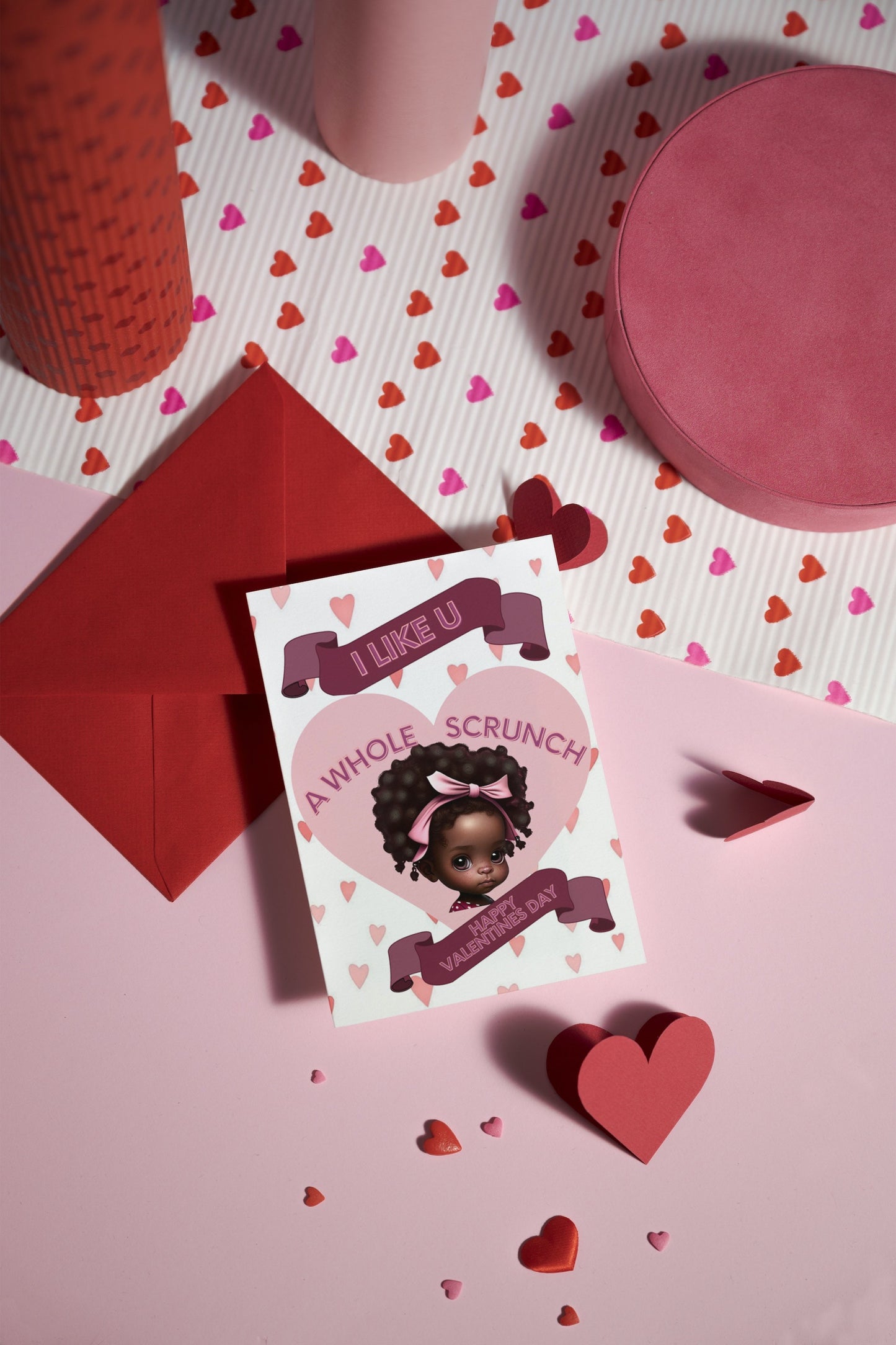 Editable I Like You A Bunchie So Here's A Scrunchie, Valentine Gift Tag Hair Tie Valentine Tag Classroom Valentine Tag Instant Download